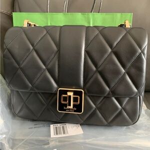 kate spade Carey  Quilted Leather Shoulder Bag